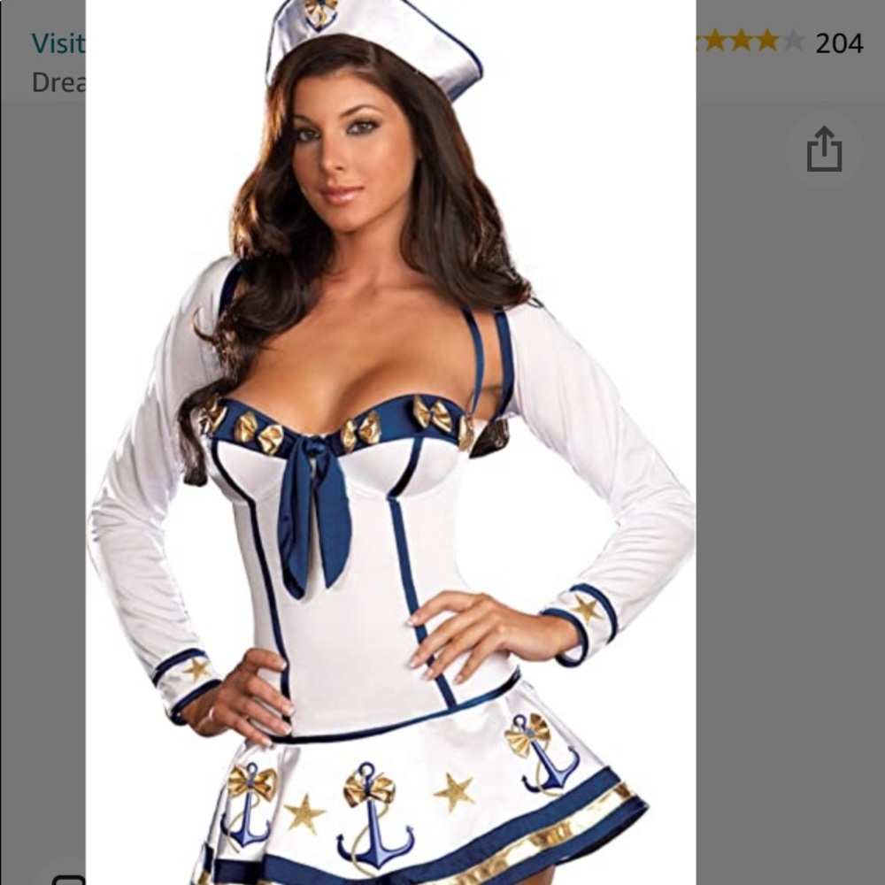 Sexy sailor Halloween costume Dreamgirl Makin Waves